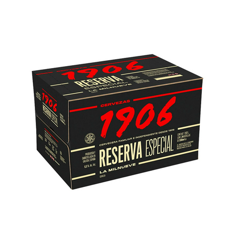 1906 Reserva Clara Estrella Galicia Beer 330ml