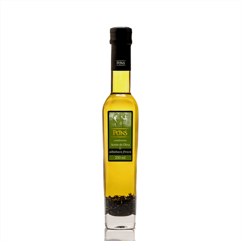 Pons Olive Oil Infused with Fresh Basil 250ml