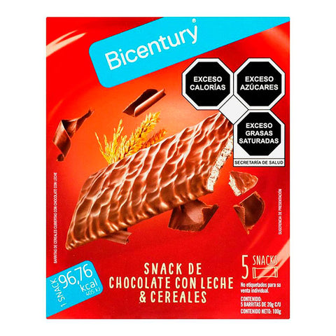 Bicentury Choco Milk Cereal Bar 100g