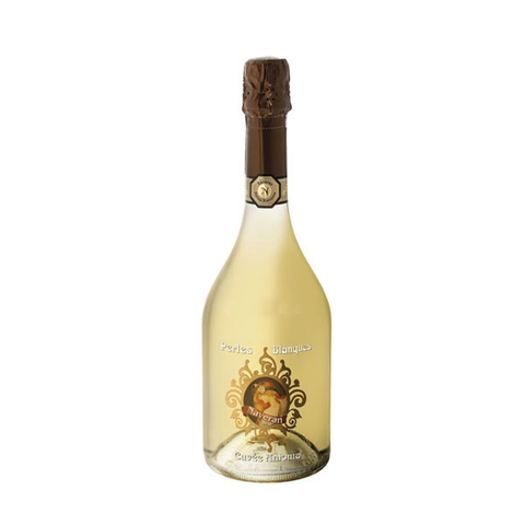 Sparkling White Wine Cava Brut Perles Blanques Cuvée Antonia Pinot Blanc de Noir / Chardonnay 750ml