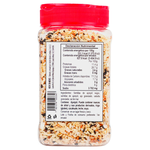 Natural Bagel Seasoning 70g and 250g La Pasiega