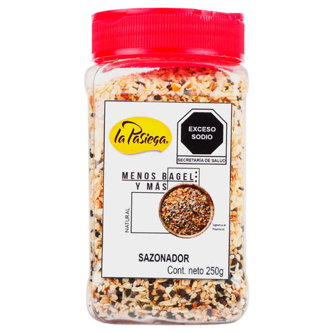 Natural Bagel Seasoning 70g and 250g La Pasiega