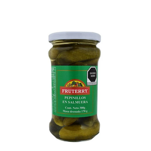 Fruterry Pickles in Brine 300g La Pasiega