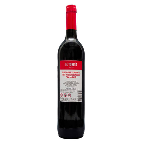 El Torito Red Wine 6/750ml (80% Tempranillo, 20% Garnacha)