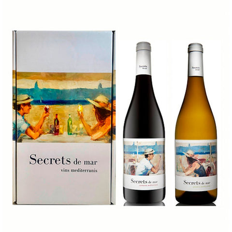 Secrets de Mar Red Wine and White Wine (Clos Galena) Pack 2x750ml