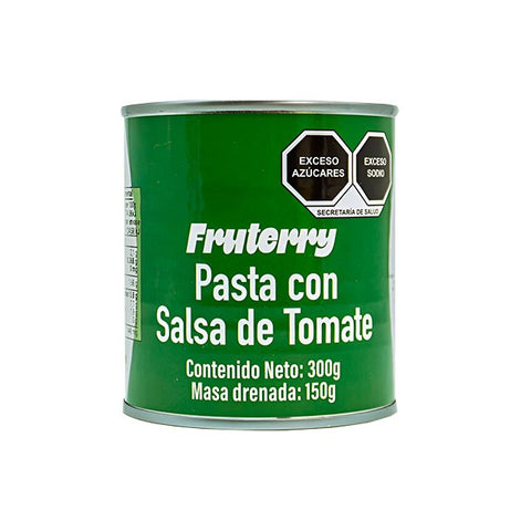 Pasta con Salsa de Tomate Fruterry