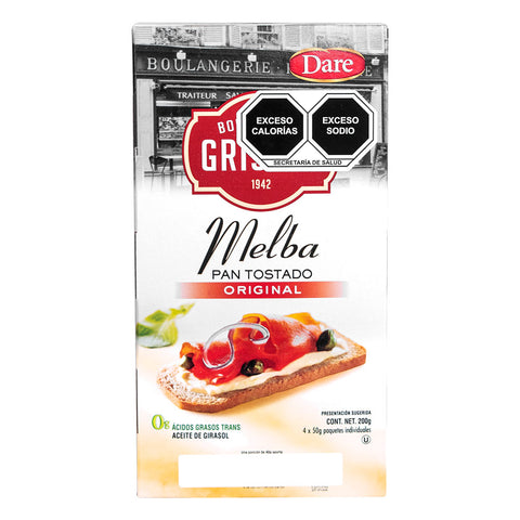 Original Dare Melba Bread 200gr