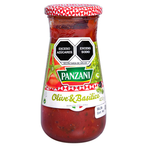 Olive and Basil Panzani Sauce